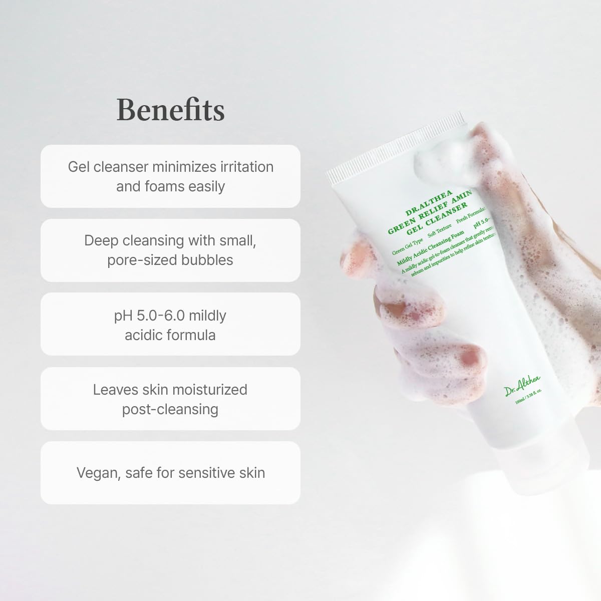 Dr.Althea Green Relief Amino Gel Cleanser 100ml